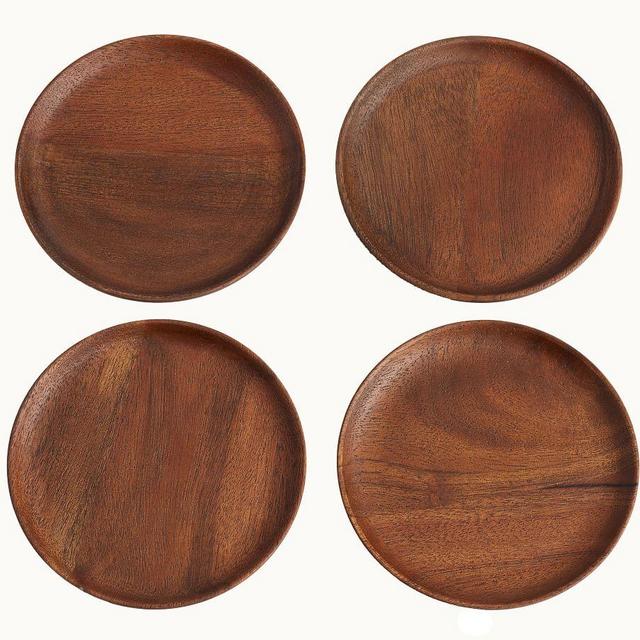 Chateau Wood Coasters, Set of 4