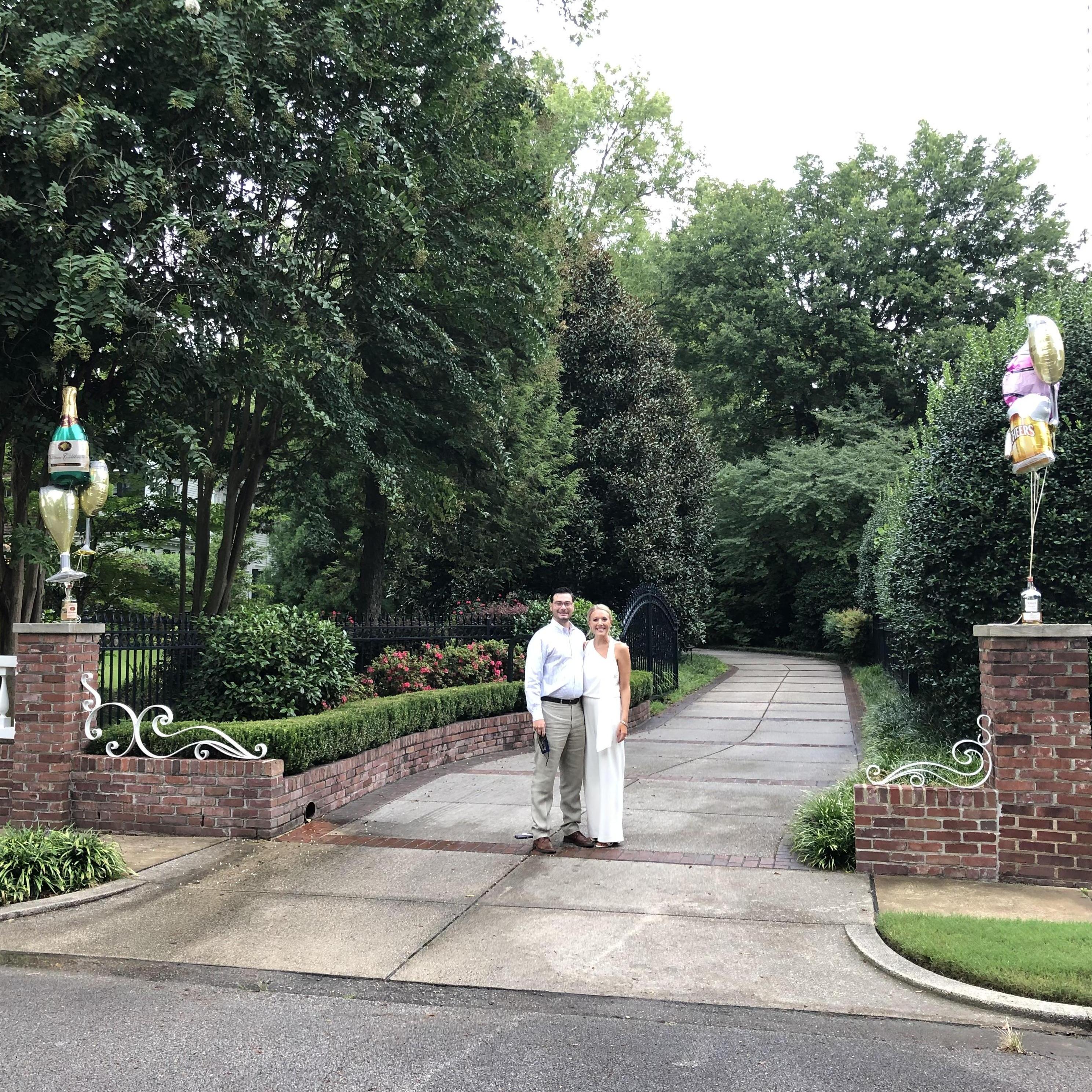Drive by Engagement Party