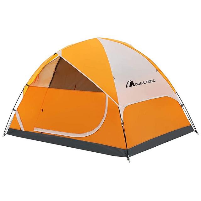 MOON LENCE Camping Tent 2/4/6 Person Family Tent Double Layer Outdoor Tent Waterproof Windproof Anti-UV …