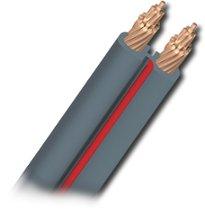 AudioQuest - X-2 30' Speaker Cable - White/Gray