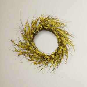Golden Forsythia Wreath