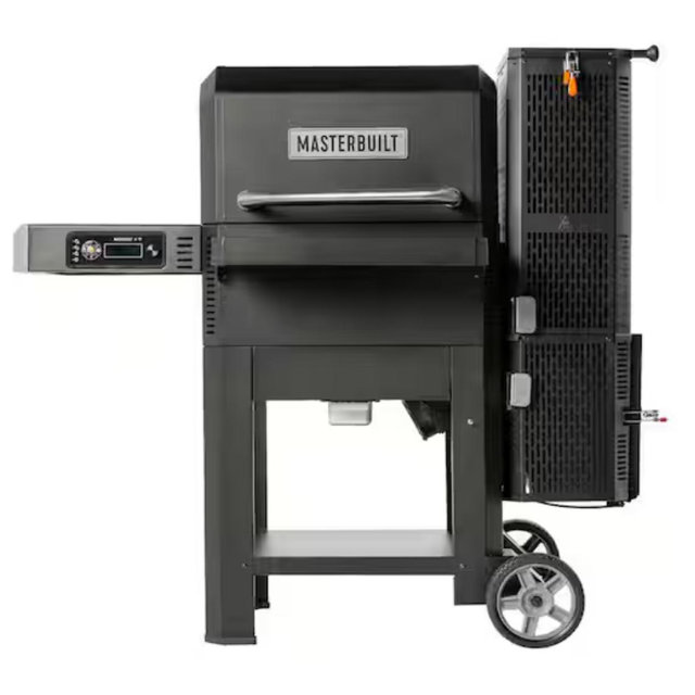 Gravity Series 600 Digital Wi-Fi Charcoal Grill and Smoker in Black