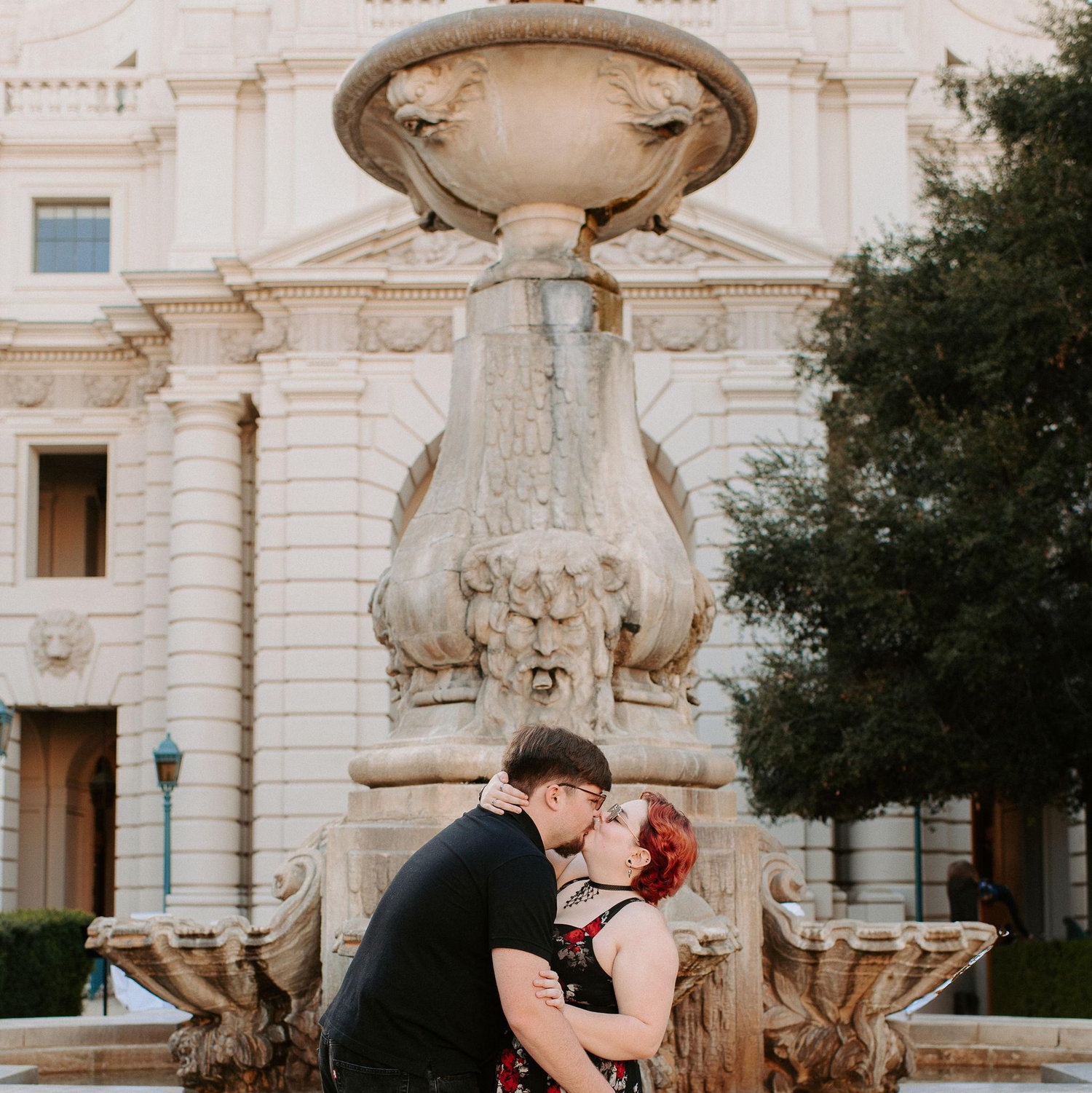 2026 - The fountain outside the city hall was perfect for pictures.