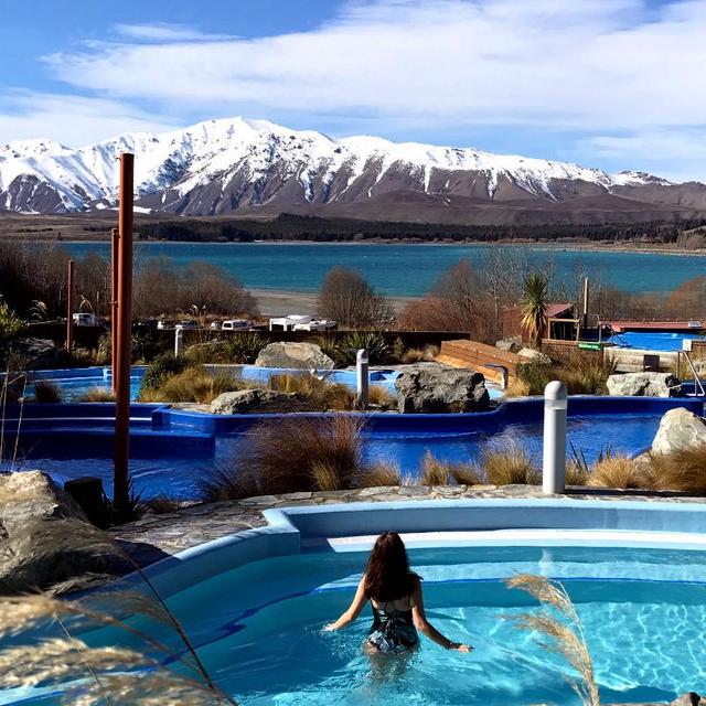 Spa Day at Tekapo Springs, New Zealand