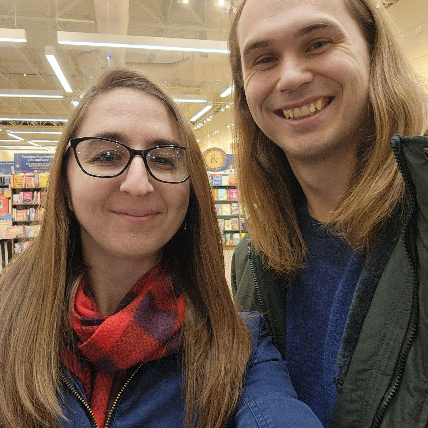 and finally had our "first official date" - bookstore, paper rose, chocolate