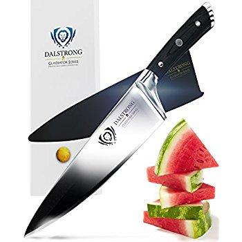 DALSTRONG Chef Knife - Gladiator Series - German HC Steel - 8" (200mm)