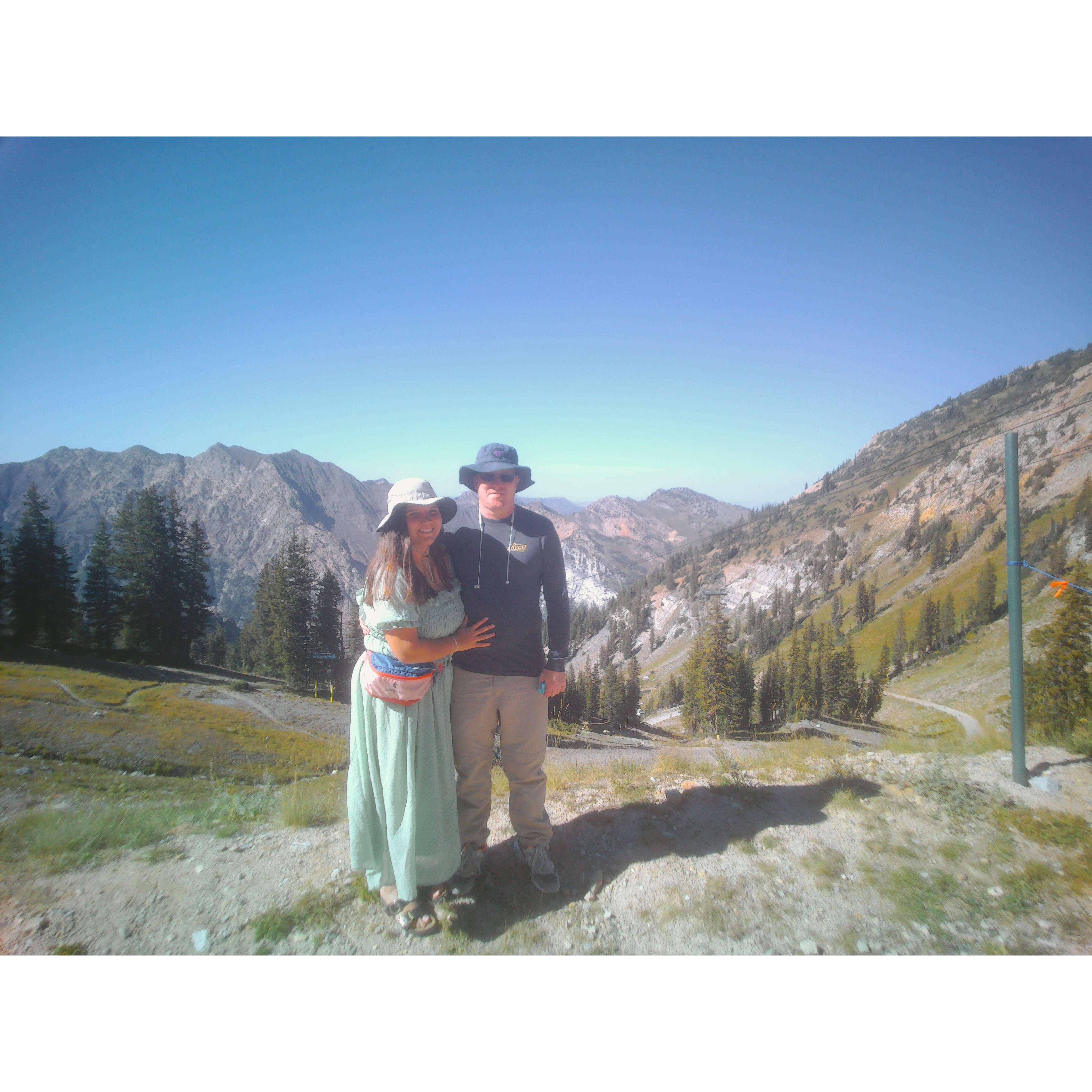 At the top of Snowbird!