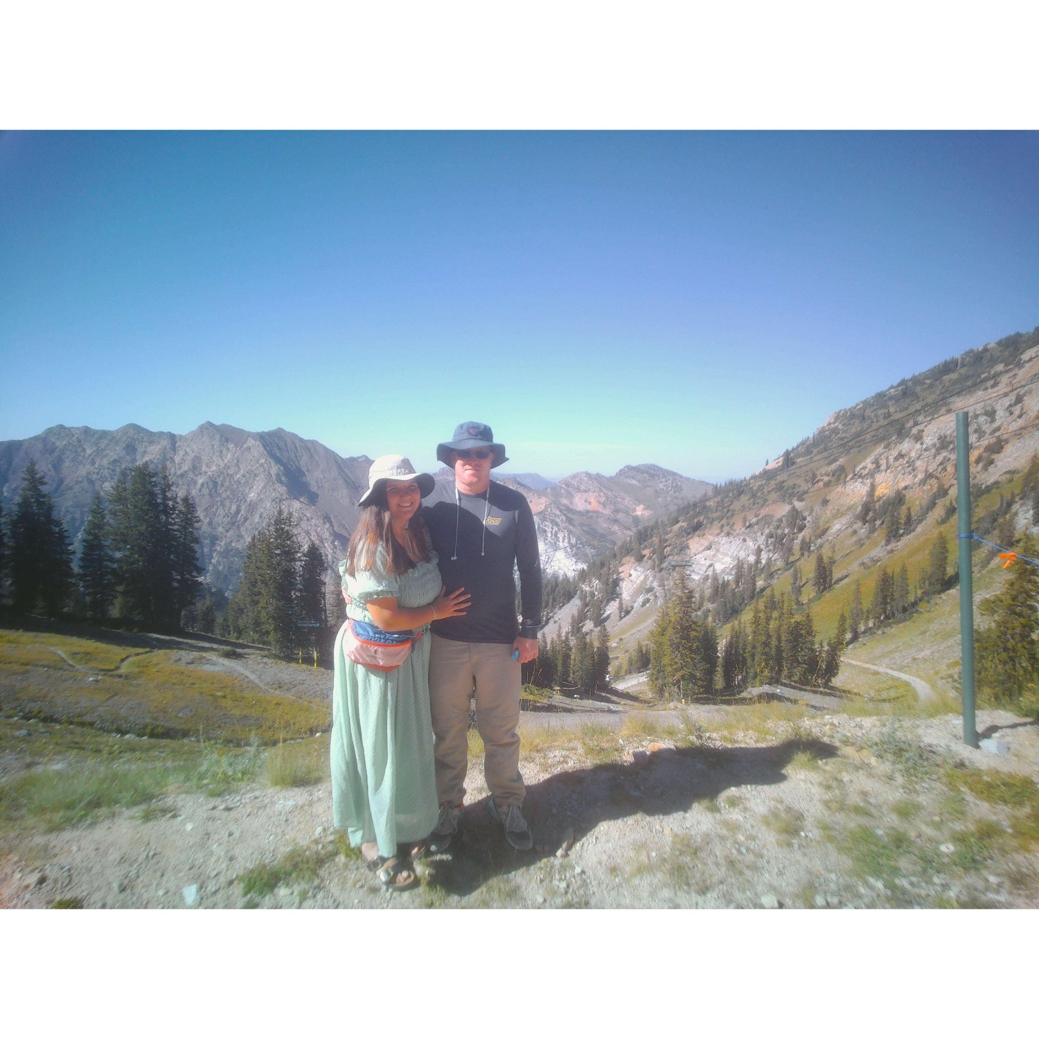 At the top of Snowbird!