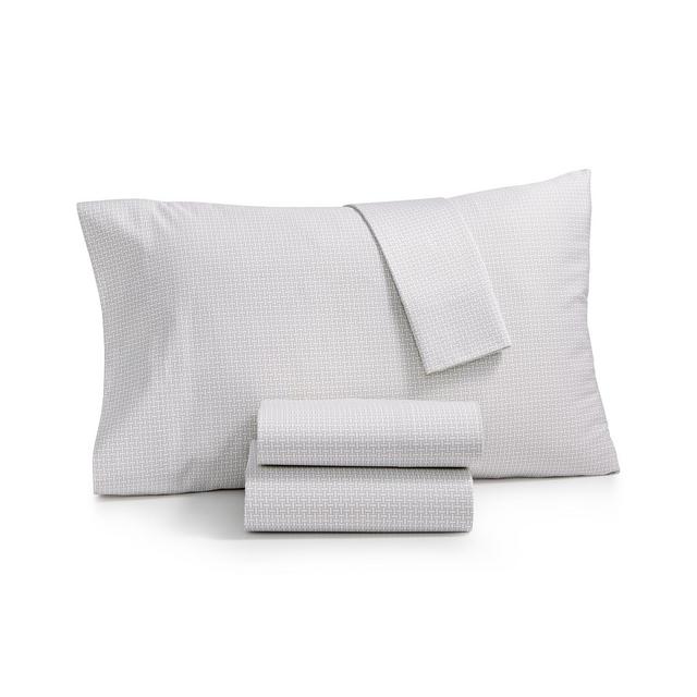 Charter Club Damask Designs Wovenblock Supima Cotton 550 Thread Count 4-Pc. Queen Sheet Set, Created for Macy's