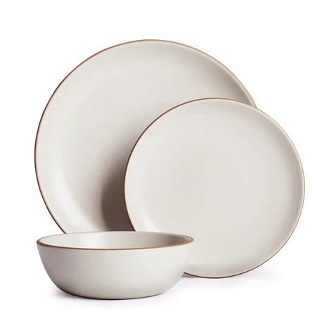 Heath 3-Piece Dinnerware Set in Sand