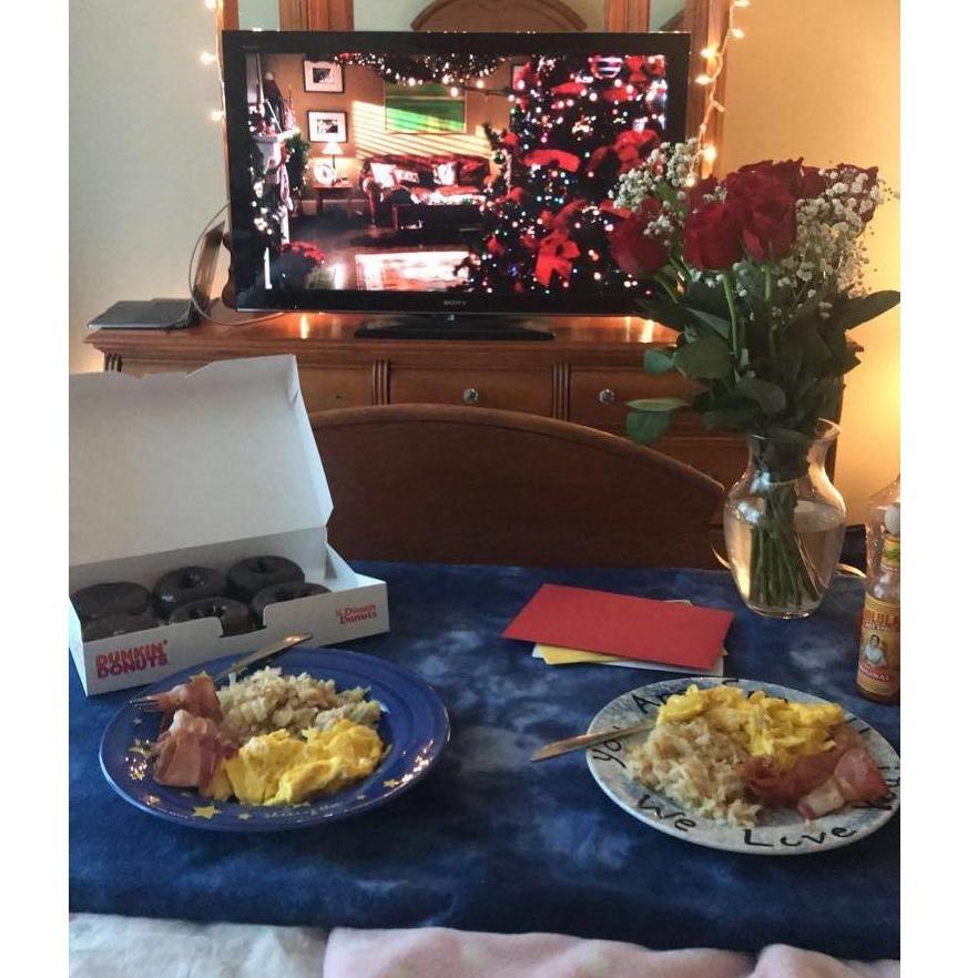 Celebrating her 20th birthday 2020
Day's Activities:
He made her breakfast and brought it to her in bed 
Finished watching Monk
Escaped from an escape room
Grabbed dinner at Cheesecake Factory
