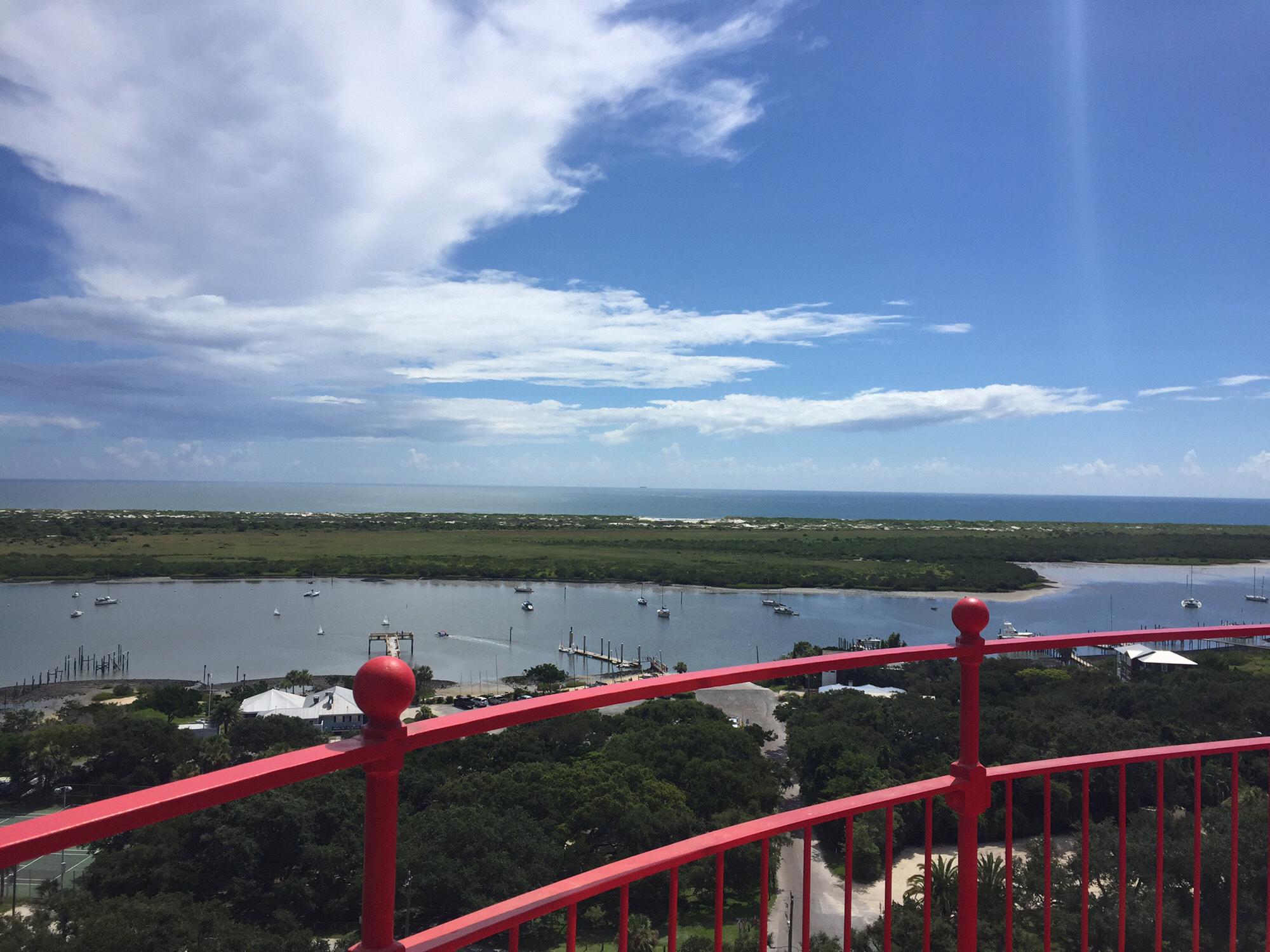 View off of the St. Augustine Lighthouse
