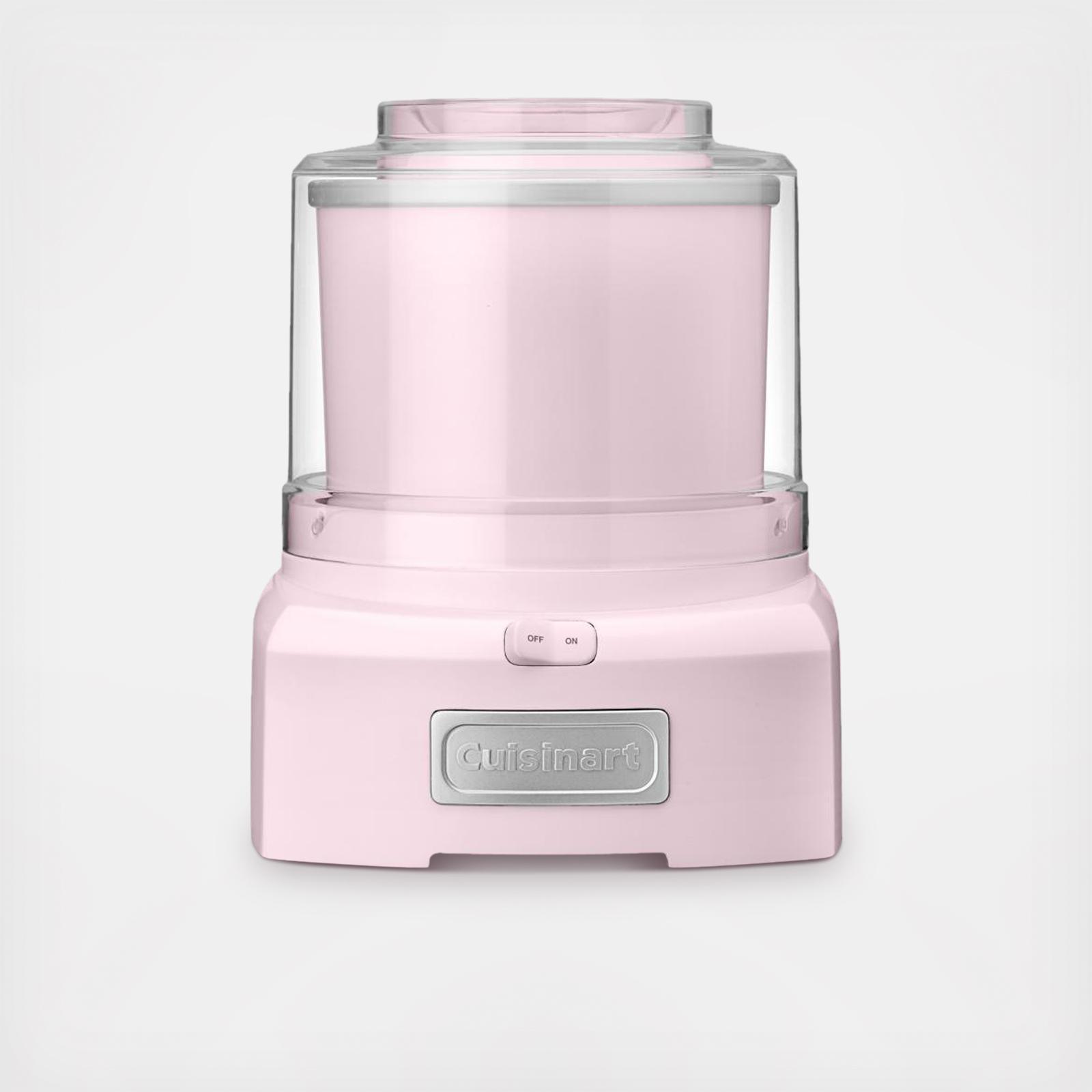 Pink cuisinart ice cream maker sale