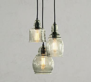 Paxton Glass 3-Light Pendant