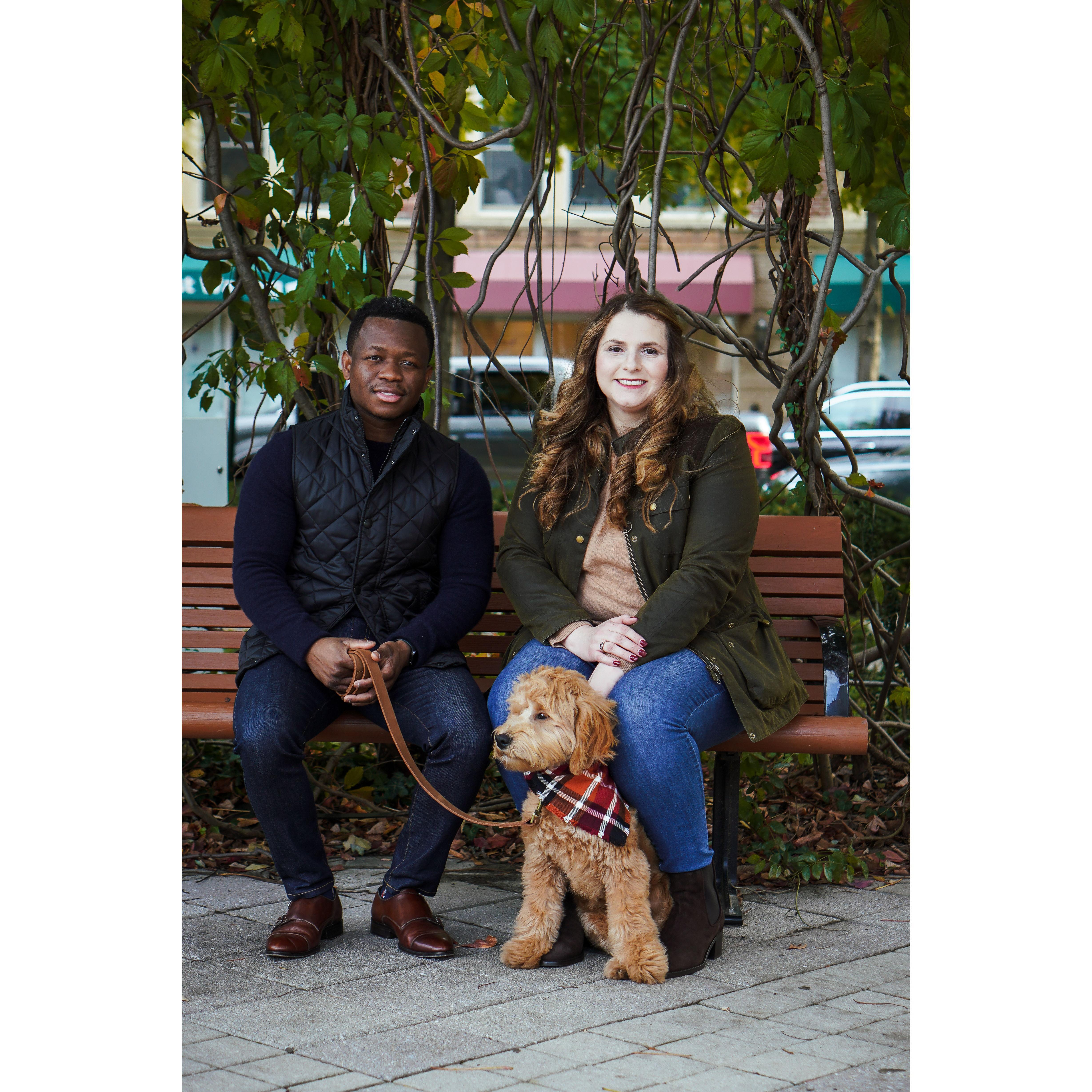 When we got our dog Dax in D.C.