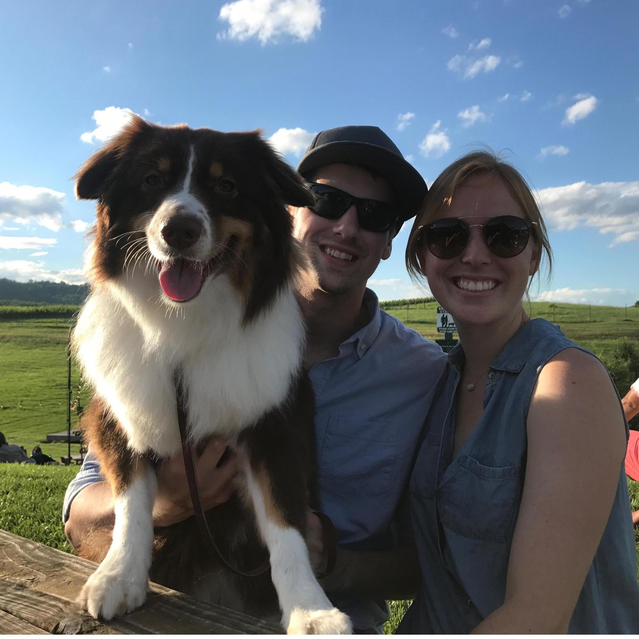 Going to wineries is one of our favorite things to do!