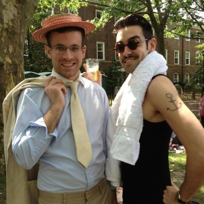 The "Jazz Age Lawn Party" on Governors Island, NYC, 2013