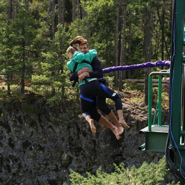 2016! Taking a leap of faith into our relationship....literally....