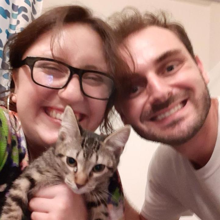 Our first night with Hero!