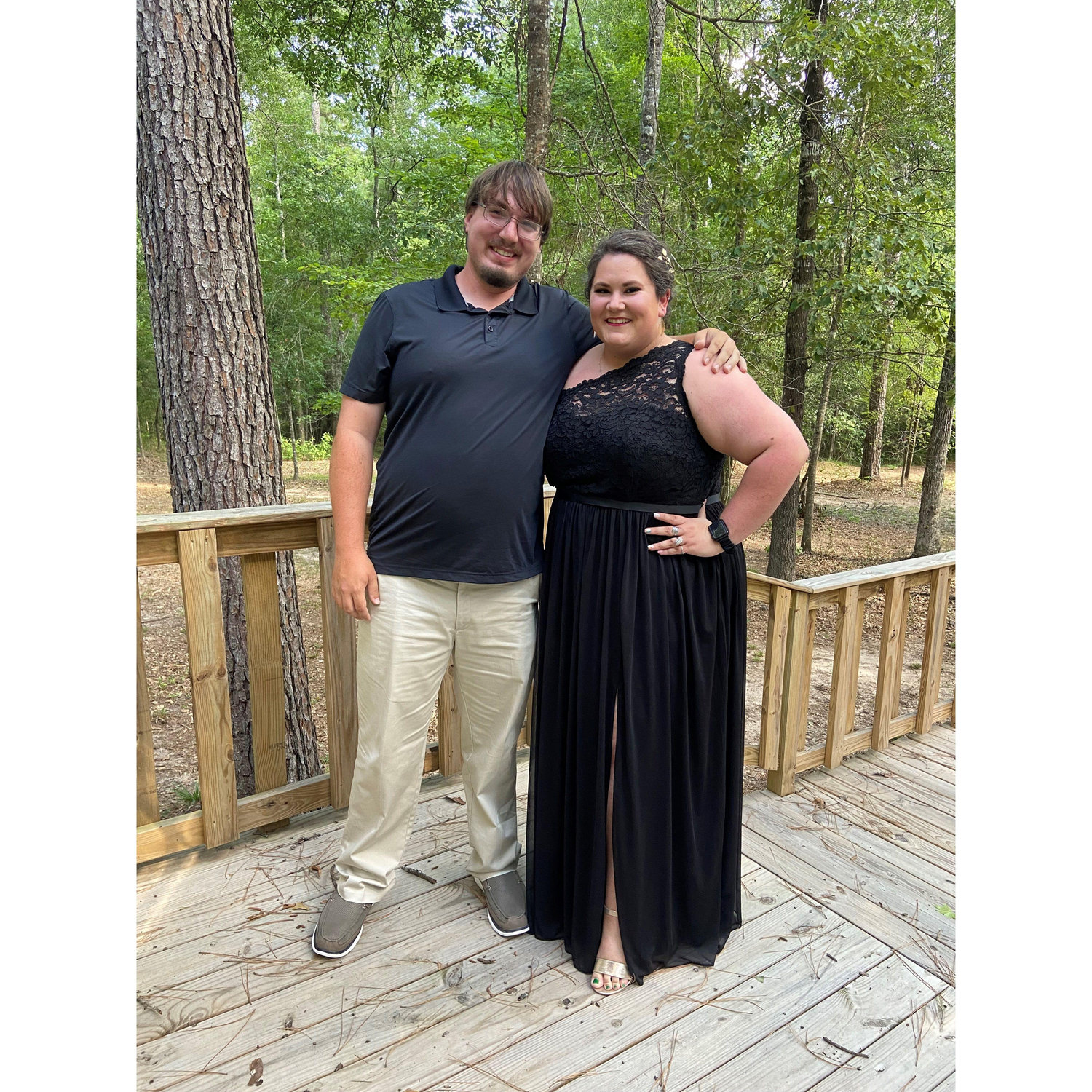 Wedding #1 as a couple