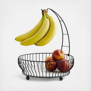 Cora Fruit Basket with Banana Hanger
