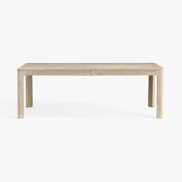 Aptos Extendable Dining Table, Sandwash, 88"-108"