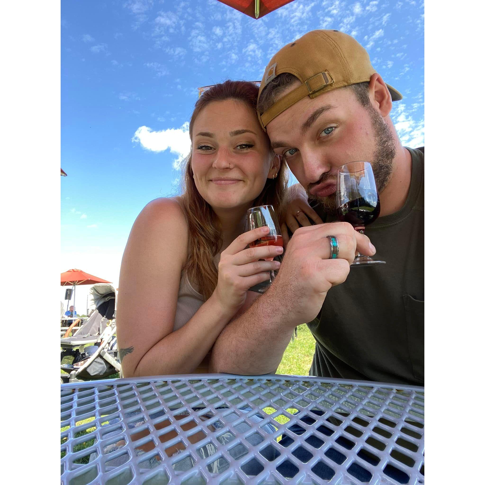 Wine tasting!