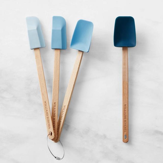 Williams Sonoma Ombre Mini Spatulas, Set of 4, Blue