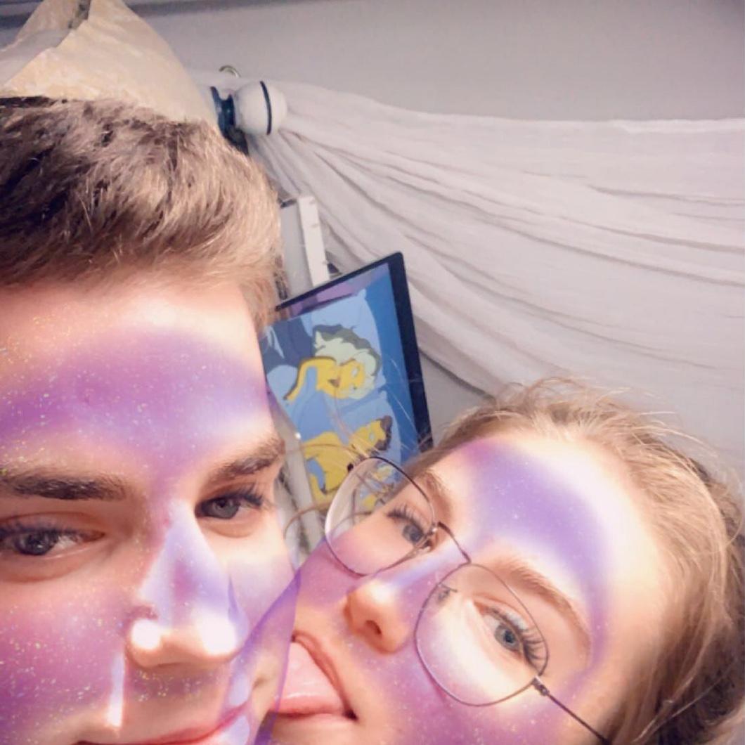 when I was home from military training for good