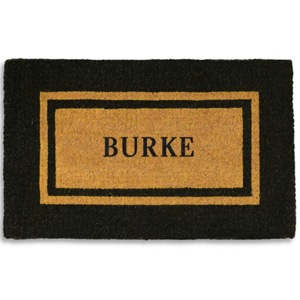 Personalized Double Border Doormat