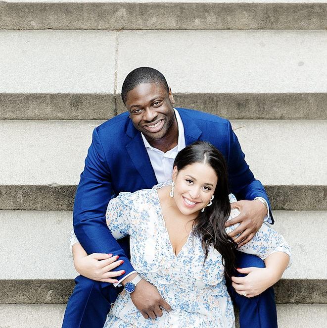 Engagement photos in "our backyard" [Central Park]