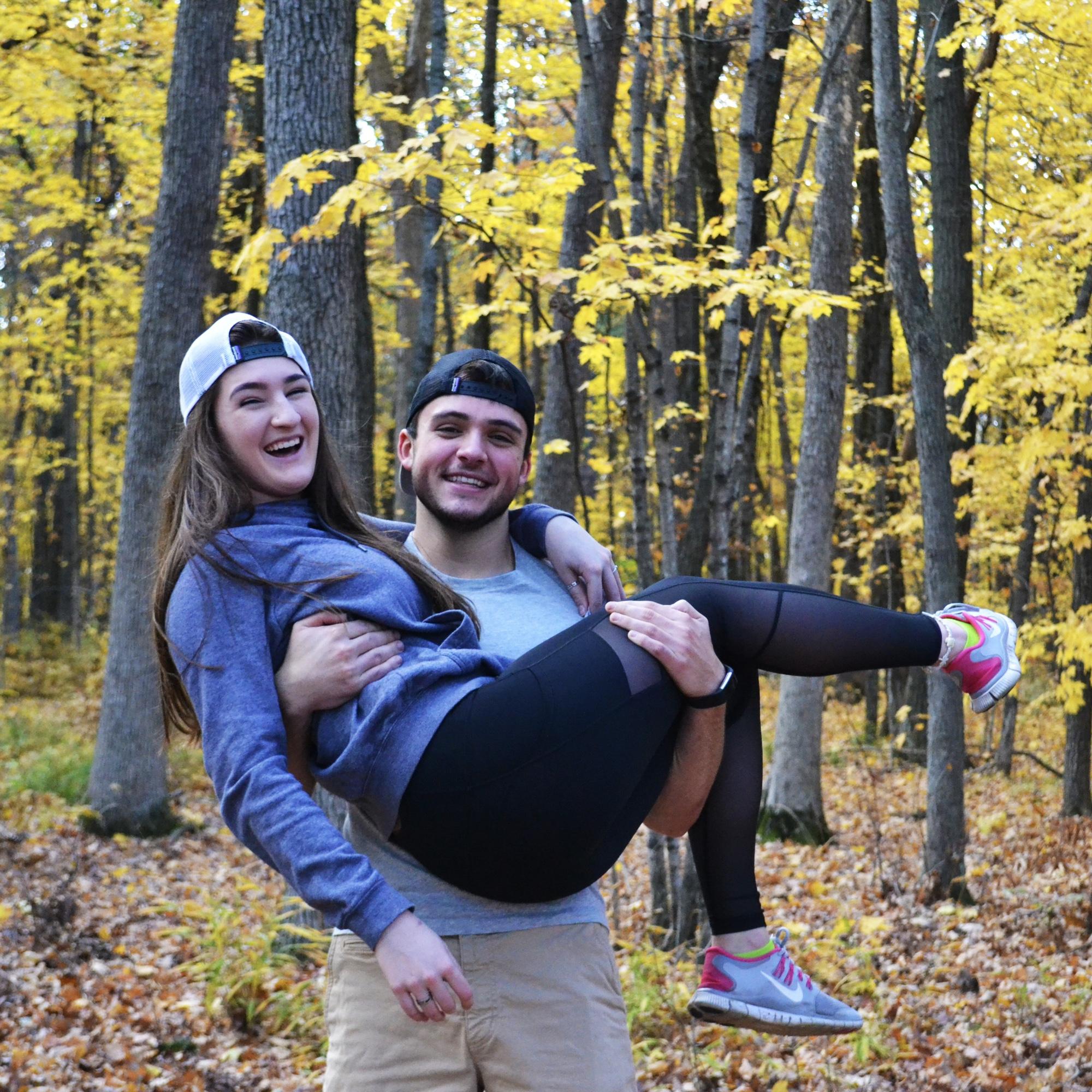 October 20, 2017 - Hiking at Devils Lake