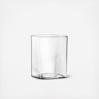 Top Class Square Double Old Fashioned Glass, Set of 6