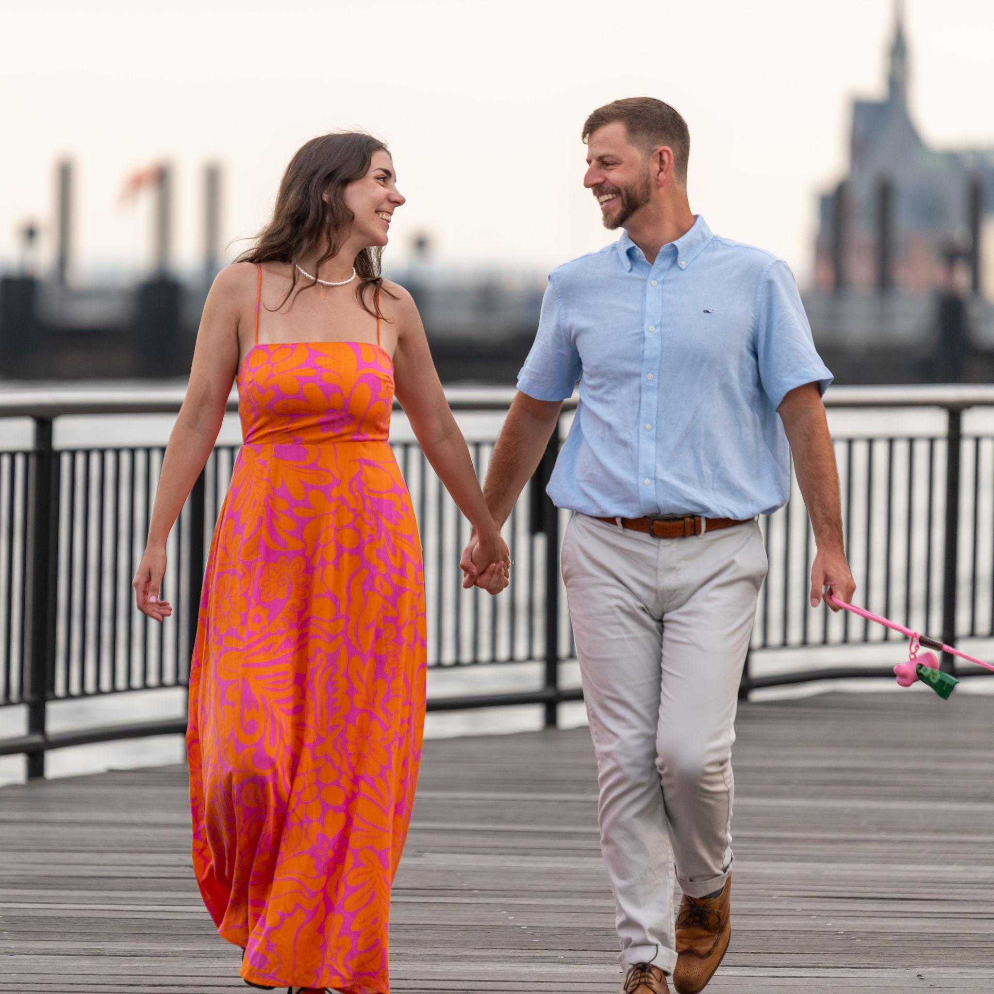 The Proposal | Exchange Place Pier in Jersey City