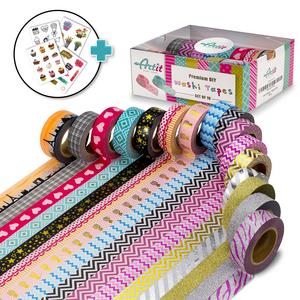 colorful, patterned washi tape (set of 16) - CL Tween Girls