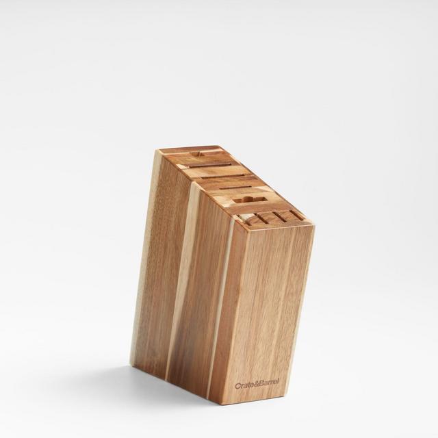 Crate & Barrel 9-Slot Knife Block