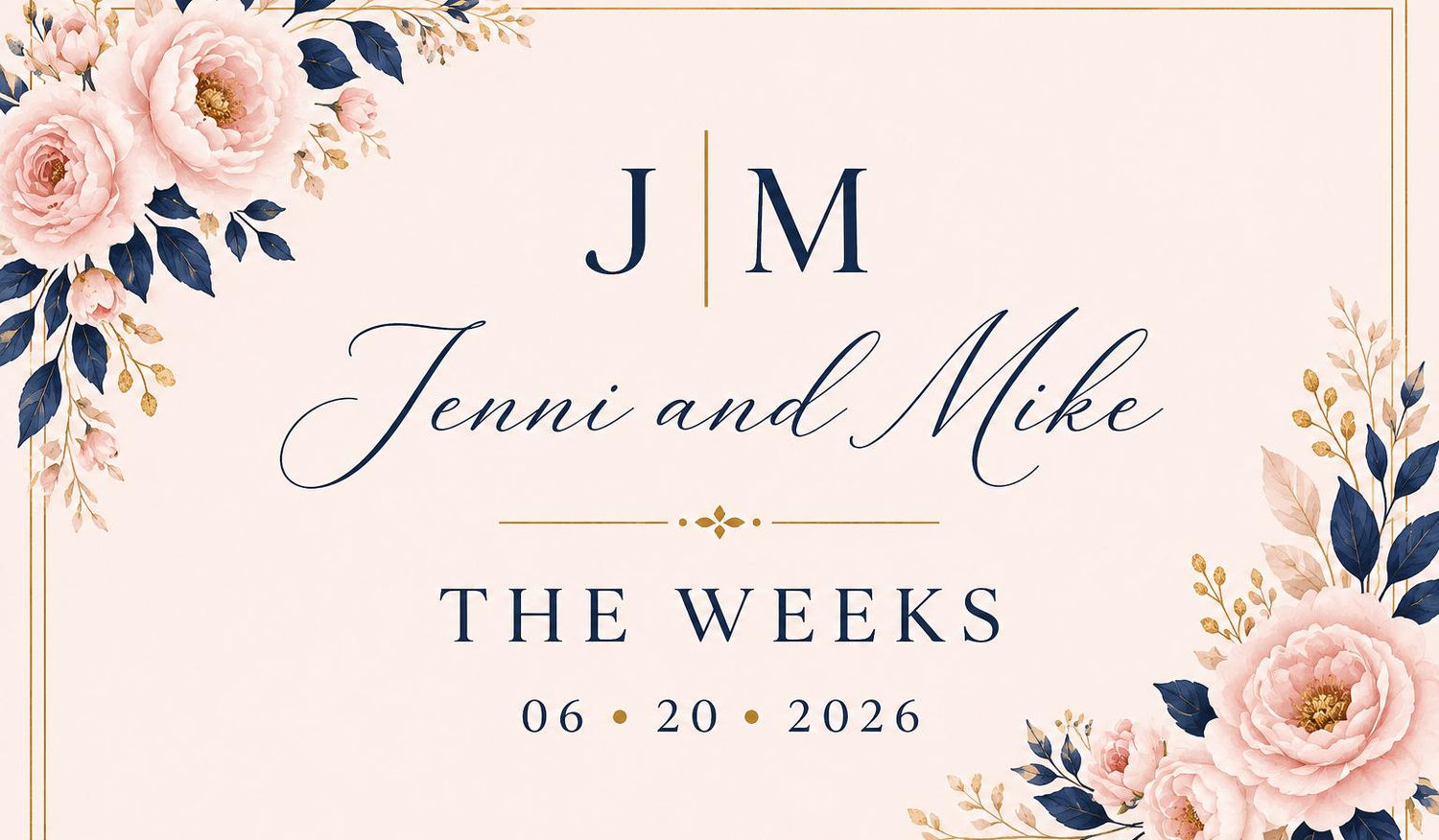 The Wedding Website of Michael Weeks and Jennifer Muir