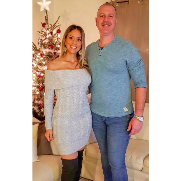 Our 1st Christmas as "an item" (in David's terms)