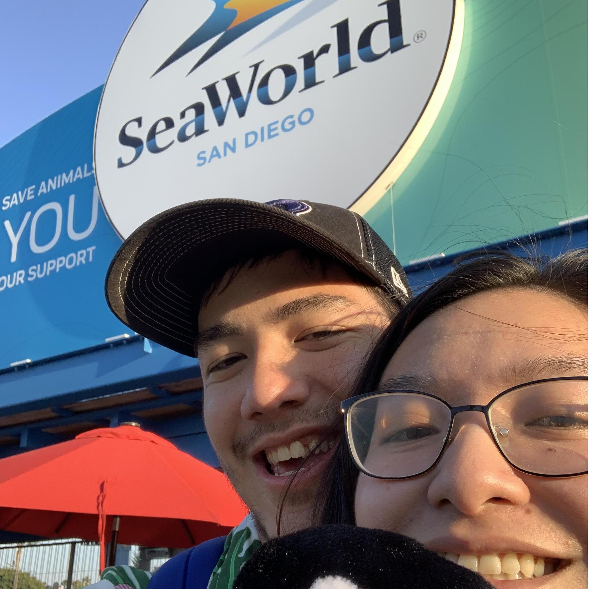 Jared's Birthday trip to SeaWorld!