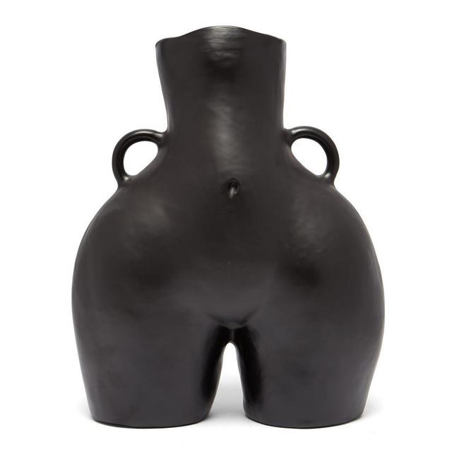 Love Handles Vase Black Matte