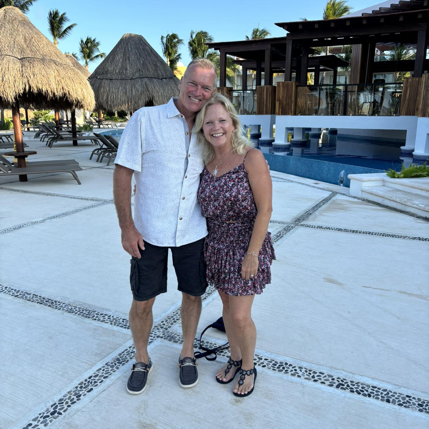 Relaxing in Cancun!