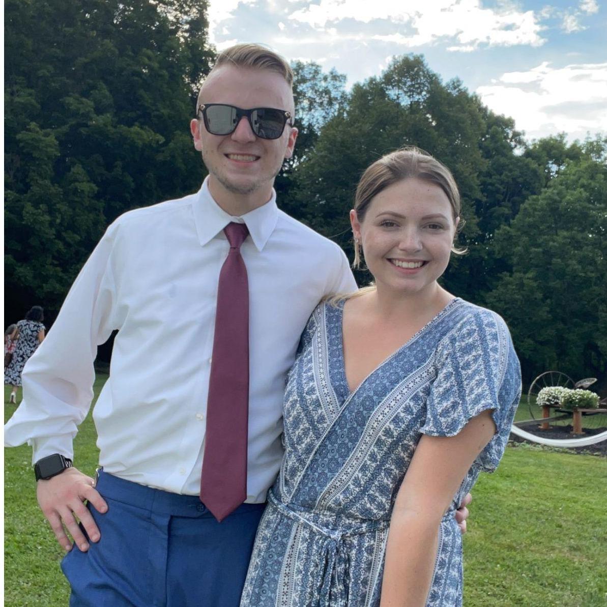 Chris & Michelle Struzik's wedding reception.
