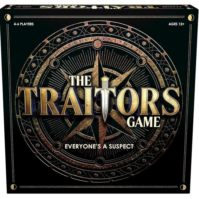 Goliath The Traitors Board Game | Inspired by Hit TV Show, Uncover The Traitor | 4-6 Players, Ages 12+