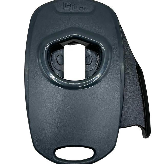 Draft Top Lift Universal - Topless Can Opener - Perfect Smooth Edge - Cocktails & Garnishes - As Seen on Shark Tank - Fits 7.5-19.2 oz mini & tall can sizes - Made in the USA (Black & Grey)