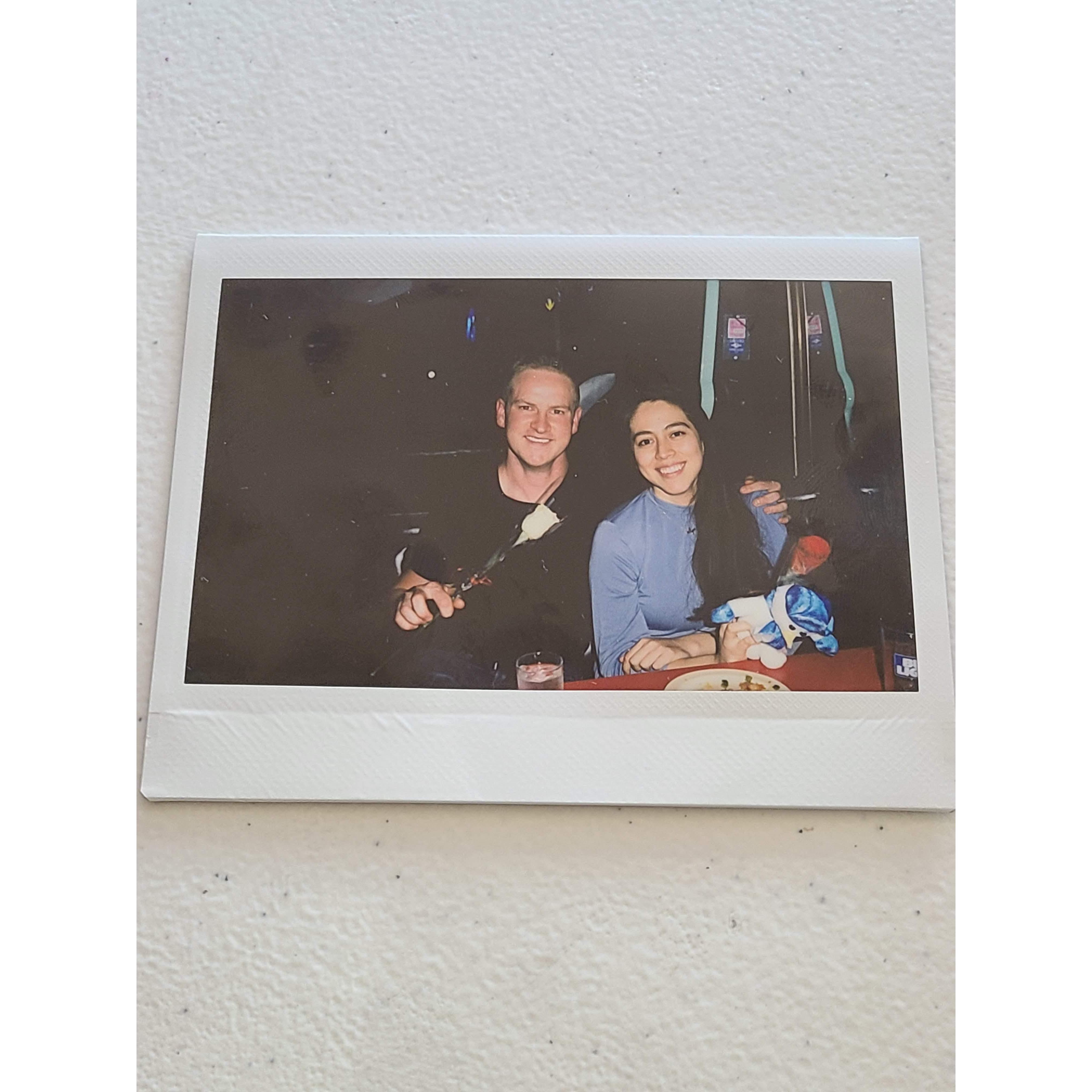 Our first date!