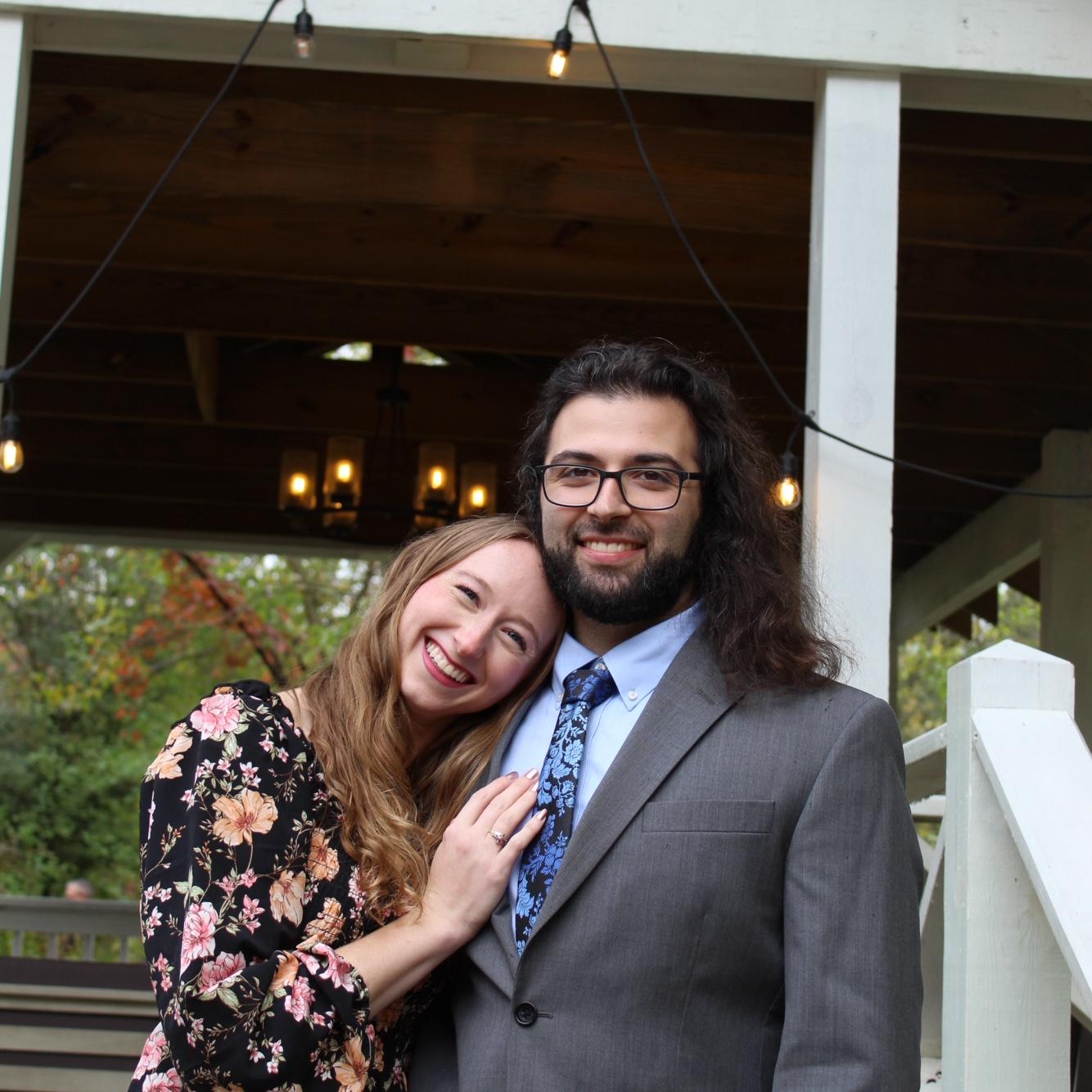 At Colleen and Brandon's wedding