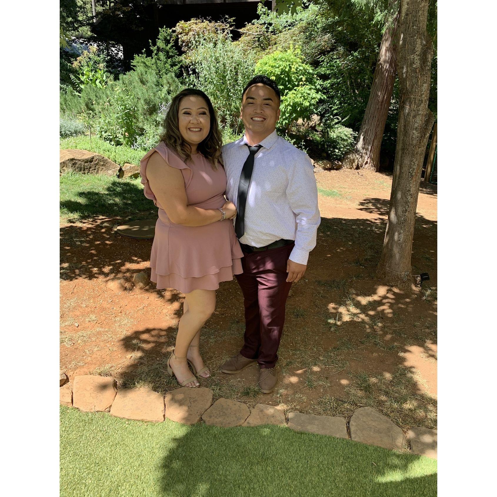 When we realized we would be each others "forever wedding date"!