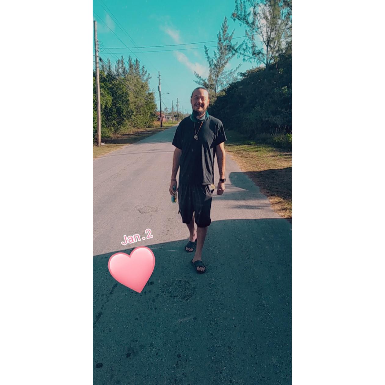 Walking the path less traveled lol