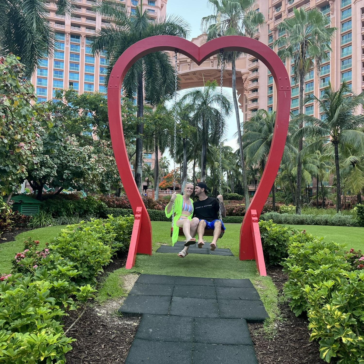 First vacation together with family to The Atlantis in the Bahamas, June 2022.