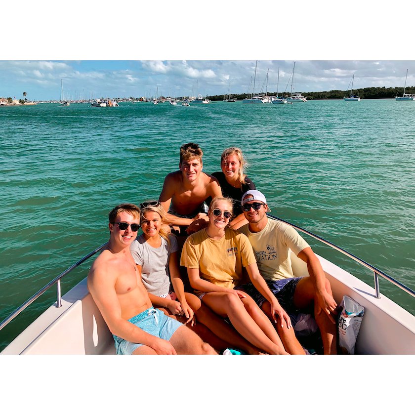 DeMeester family trip to Florida!
on the left is Megan (MOH) & her boyfriend, Ben L.
in the back is Trenton (usher) & his girlfriend, Reagan.